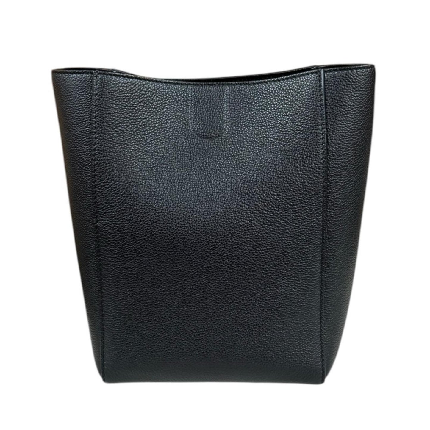 Celine Sangle Bucket Small Shoulder Bag Leather Black — view 3