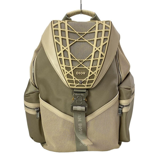 Dior Backpack Cobra Khaki Beige Fall 23 Cairo Limited Edition 35 47 Leather