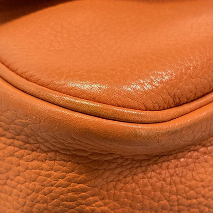 Hermes Shoulder Bag Bourlang Orange Gold — view 6