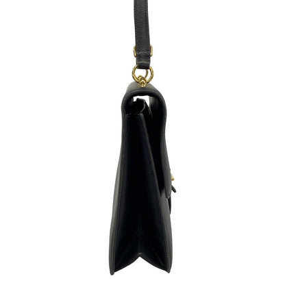 Hermes Shoulder Bag Sandrine Black Gold — view 2