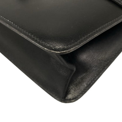 Hermes Shoulder Bag Sandrine Black Gold — view 6