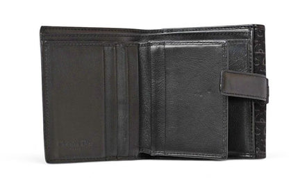 Dior Trifold Wallet Folded Trotter Jacquard Black Vintage — view 9
