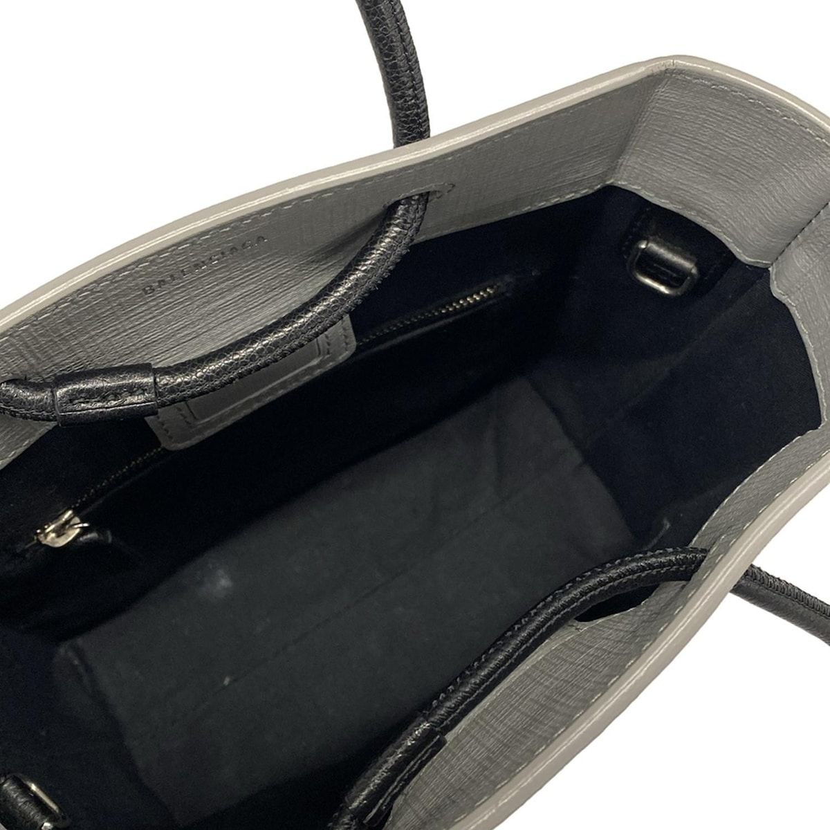 Balenciaga Tote Gray Leather — view 7