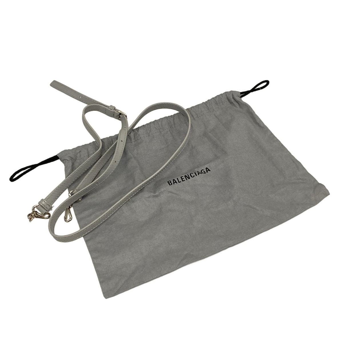 Balenciaga Tote Gray Leather — view 8