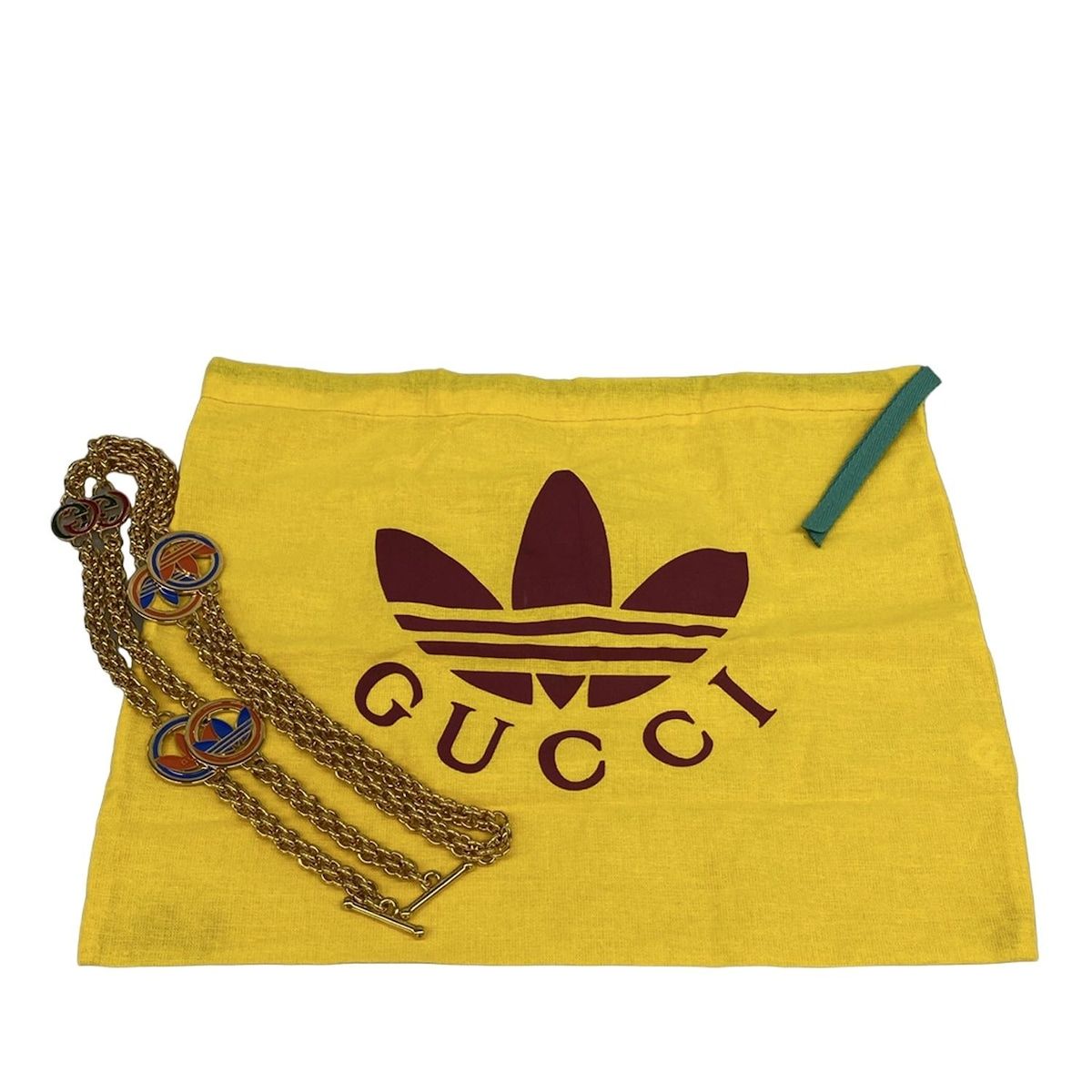 Gucci Horsebit Small Shoulder Bag Black White Adidas Collaboration Leather — view 8