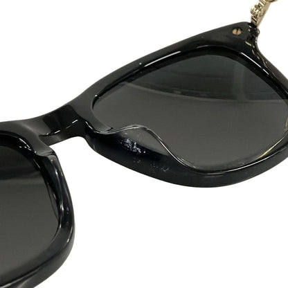 Gucci Sunglasses Wellington Black Gold Dark Brown Eyewear — view 6