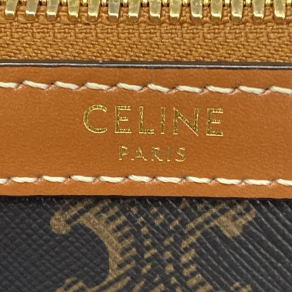 Celine Boston Bag Black Brown Leather — view 9
