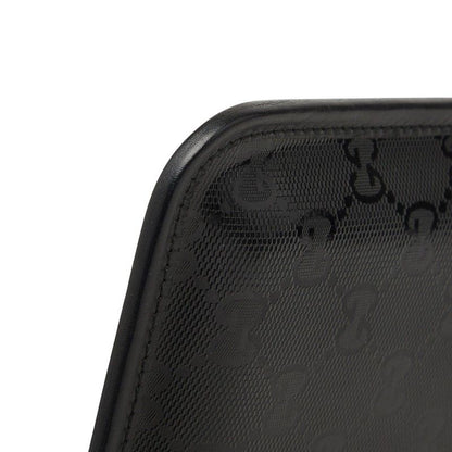 Gucci GG Supreme Sherry Line iPad Case Black Leather — view 5