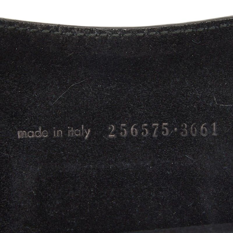 Gucci GG Supreme Sherry Line iPad Case Black Leather — view 8