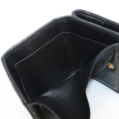 Saint Laurent Origami Tiny Wallet YSL Monogram Trifold Calf — view 4