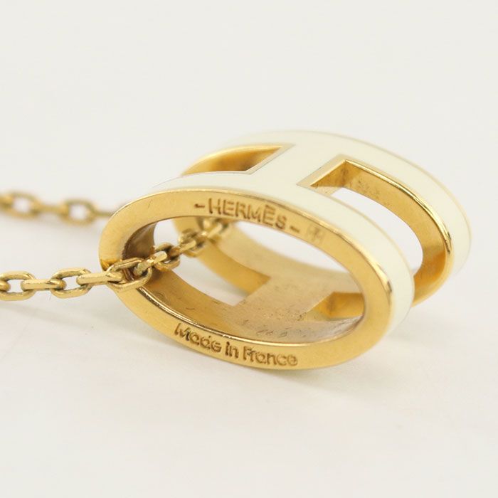 Hermes Pop Necklace Metal — view 3