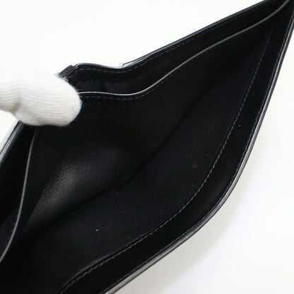 Saint Laurent Wallet with Coin Pass TinY Cassandra East West Bifold Calf — view 4