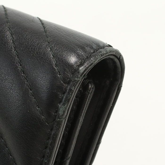 Gucci GG Marmont Trifold Wallet Quilted Leather — view 7