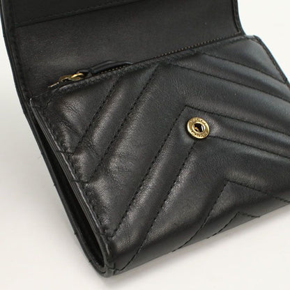 Gucci GG Marmont Trifold Wallet Quilted Leather — view 8