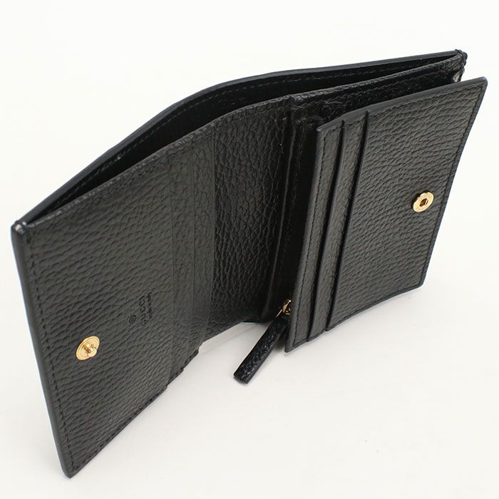 Gucci Card Case Wallet GG Supreme Bifold Leather — view 3