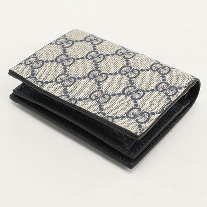 Gucci Card Case Wallet GG Supreme Bifold Leather — view 2