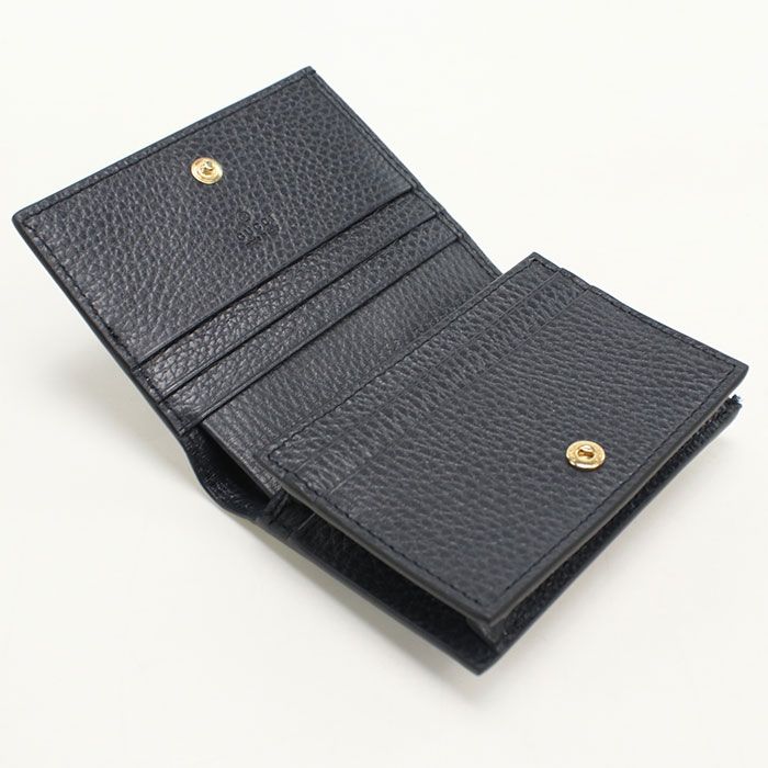 Gucci Card Case Wallet GG Supreme Bifold Leather — view 6