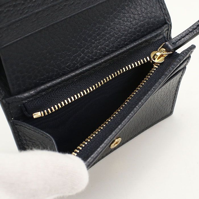 Gucci Card Case Wallet GG Supreme Bifold Leather — view 5
