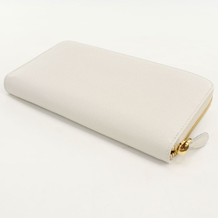 Prada Saffiano Leather Wallet Zip Around — view 2