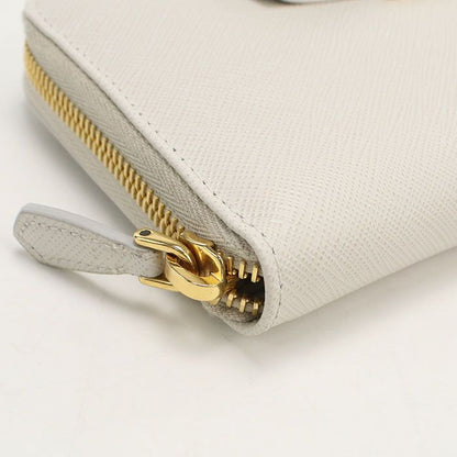 Prada Saffiano Leather Wallet Zip Around — view 6