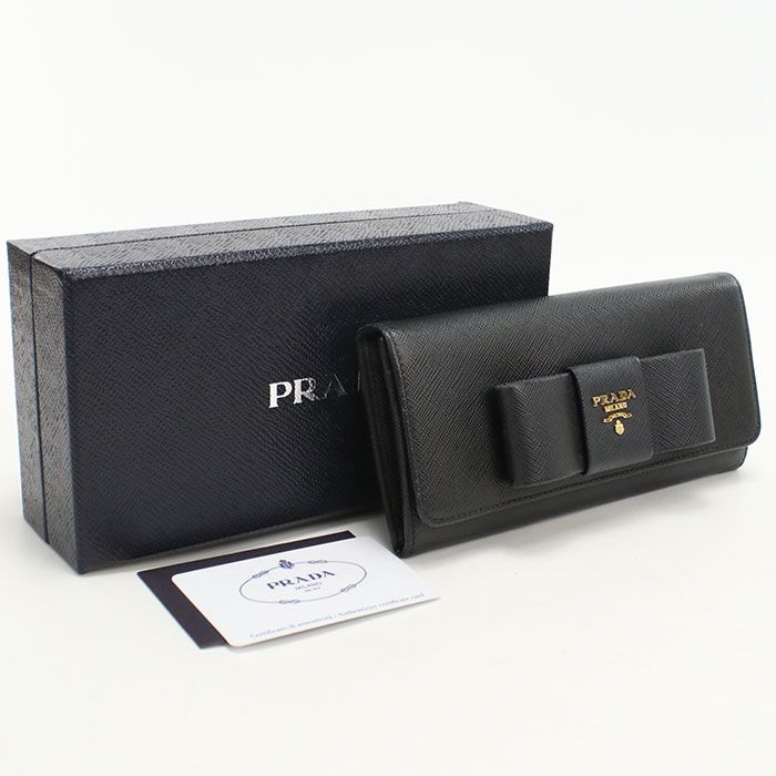 Prada Saffiano Leather Wallet Bifold