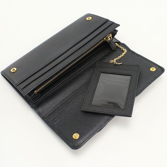 Prada Saffiano Leather Wallet Bifold — view 4