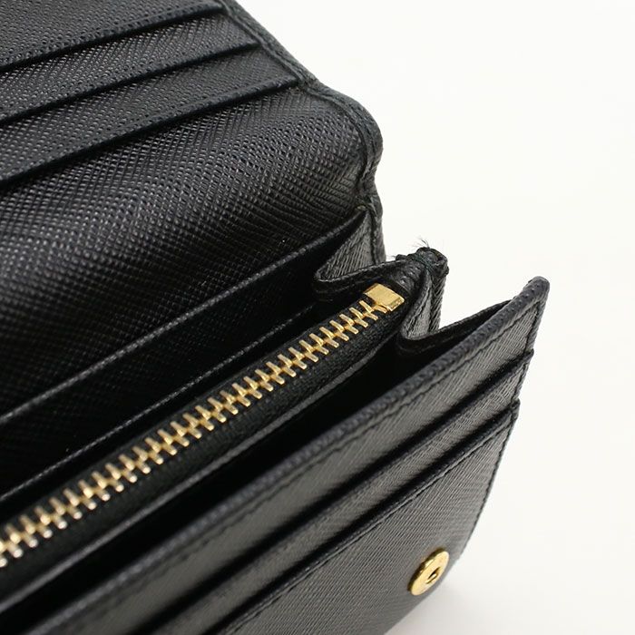 Prada Saffiano Leather Wallet Bifold — view 6