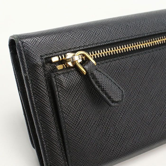 Prada Saffiano Leather Wallet Bifold — view 7