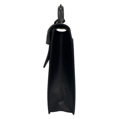 Gucci Business Bag Diamante Black Leather — view 4