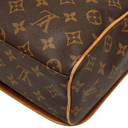 Louis Vuitton Monogram Aves Crossbody Shoulder Bag Brown Leather — view 7