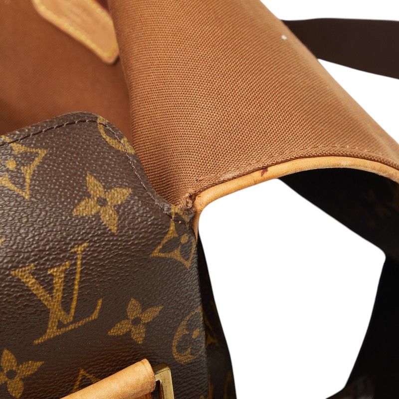 Louis Vuitton Monogram Aves Crossbody Shoulder Bag Brown Leather — view 9