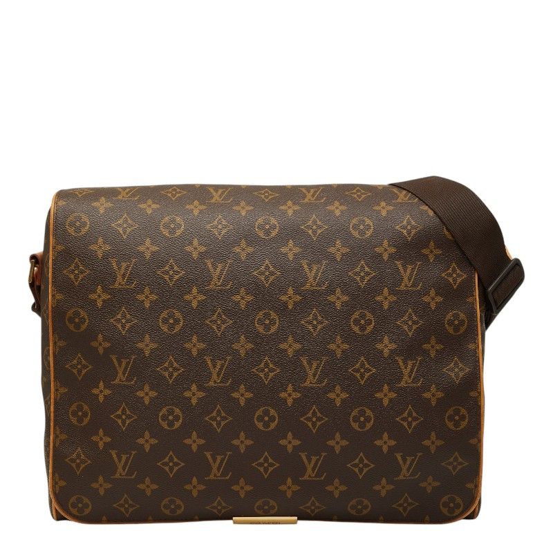 Louis Vuitton Monogram Aves Crossbody Shoulder Bag Brown Leather
