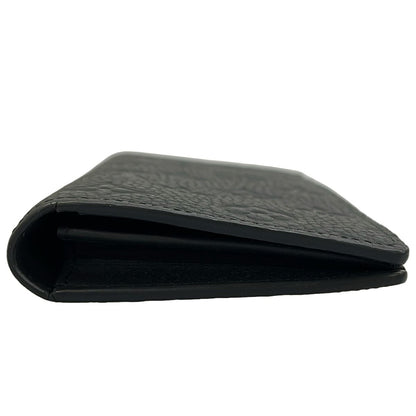Louis Vuitton Wallet Taurillon Monogram Portefeuille Brazza Noir Leather Cowhide — view 9