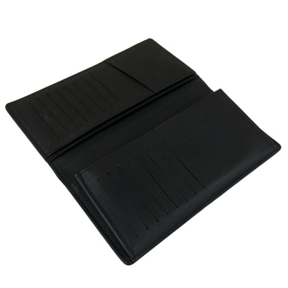 Louis Vuitton Wallet Taurillon Monogram Portefeuille Brazza Noir Leather Cowhide — view 3