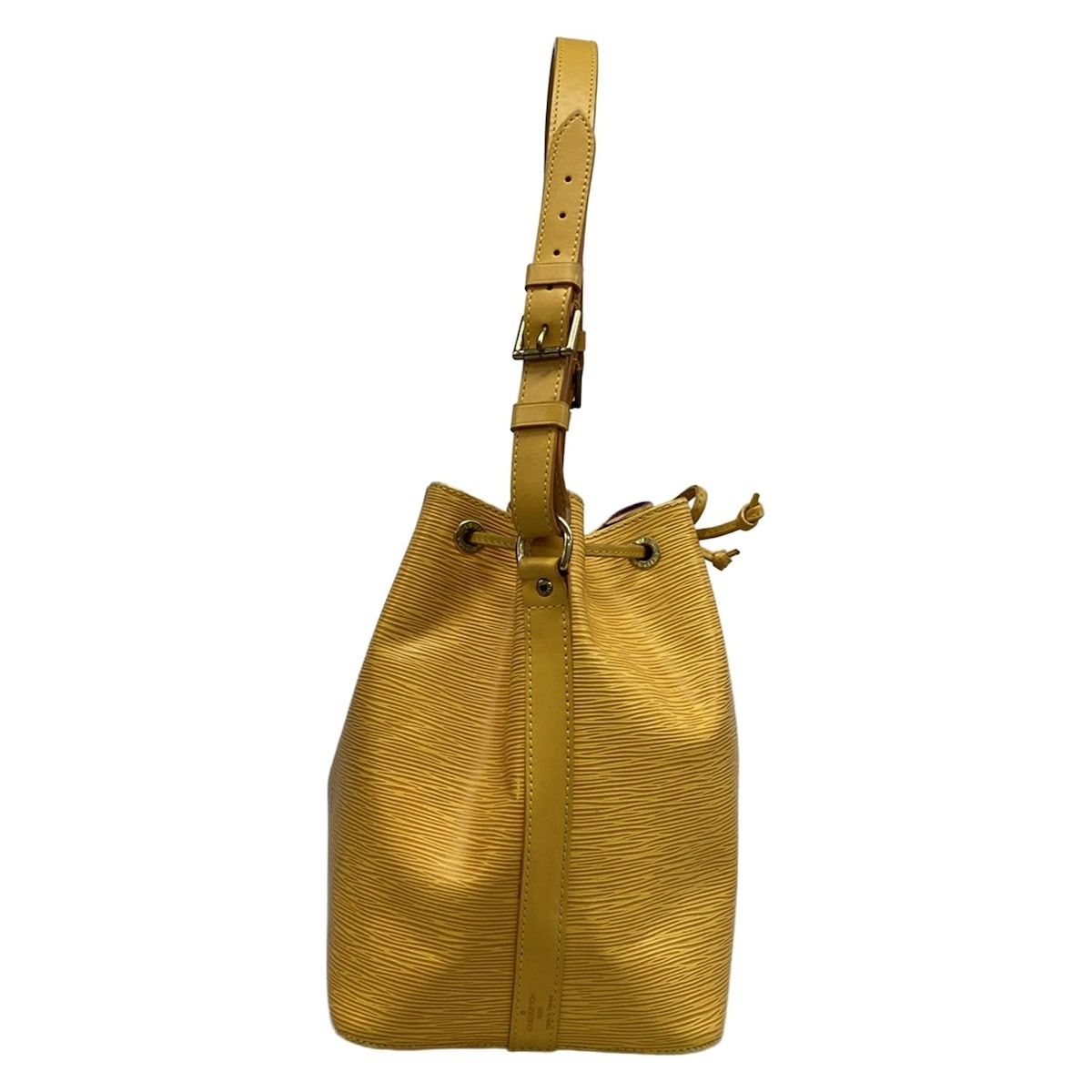 Louis Vuitton Shoulder Bag Epi Petit Noe Jaune Leather — view 2