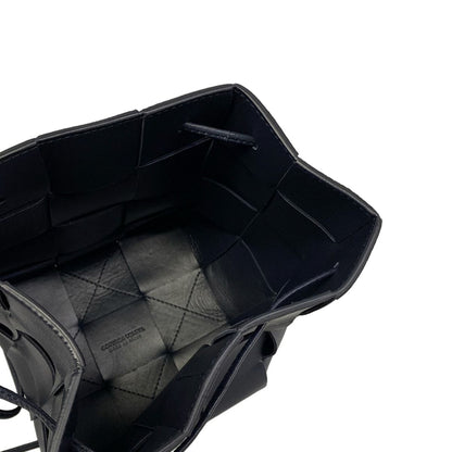 Bottega Veneta Shoulder Bag Small Cassette Crossbody Navy Leather — view 7