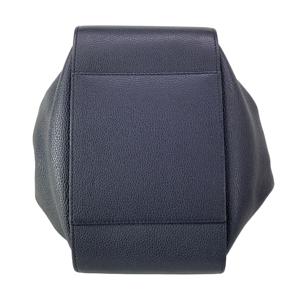 Loewe Handbag Hammock Drawstring Bag Small Navy Leather — view 5