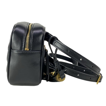 Saint Laurent Paris Waist Pouch Belt Bag Black Leather — view 4