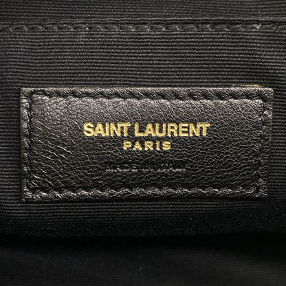 Saint Laurent Paris Waist Pouch Belt Bag Black Leather — view 9