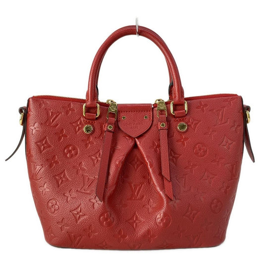 Louis Vuitton Handbag Monogram Empreinte Mazarine PM Cerise Leather
