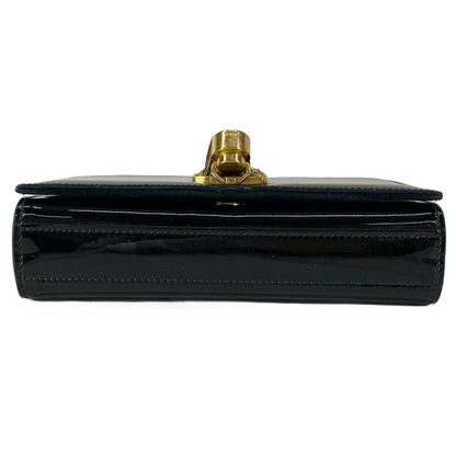 Saint Laurent Paris Shoulder Bag Kate Black Chain Leather — view 5