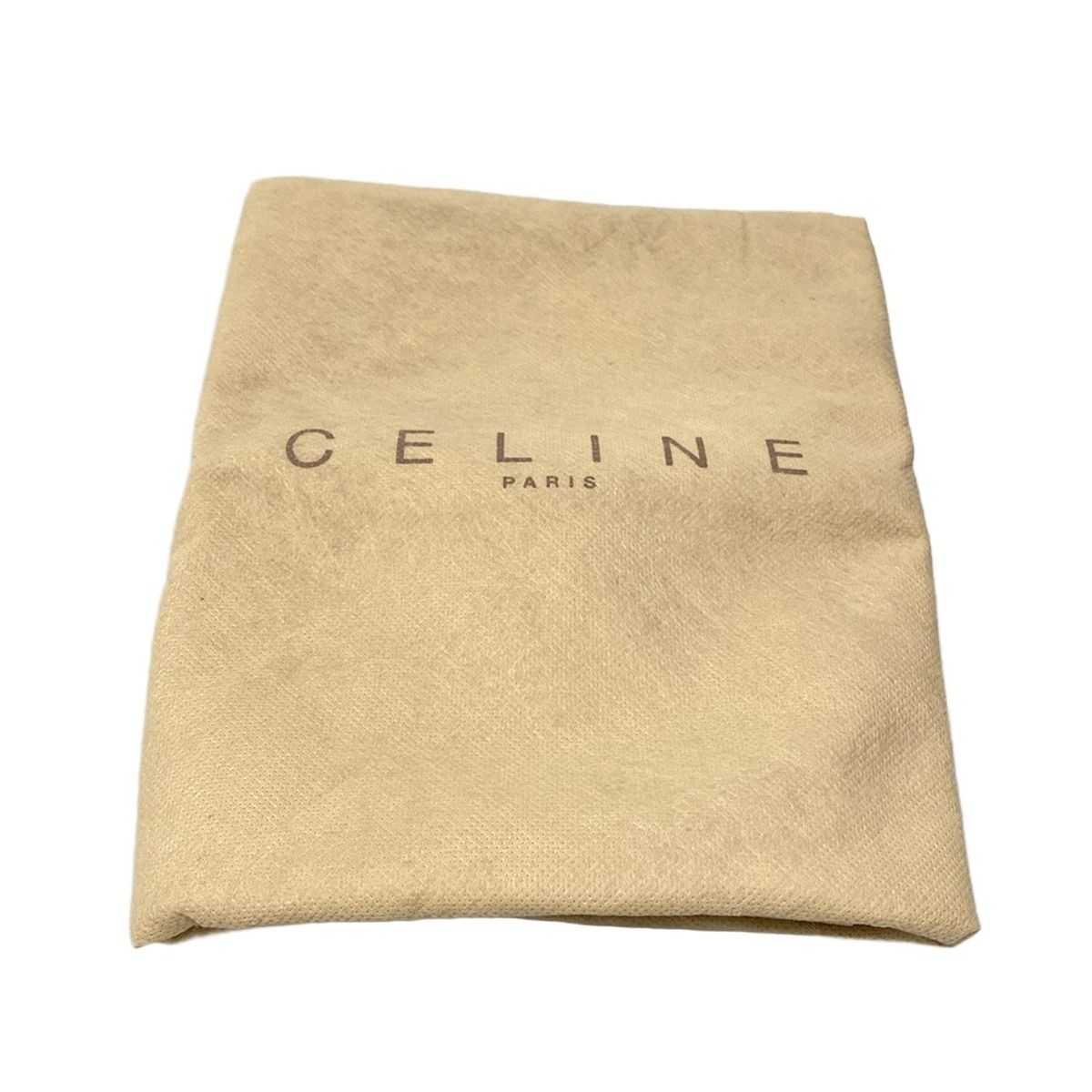 Celine Boston Bag Macadam Pattern Black Brown Leather — view 8