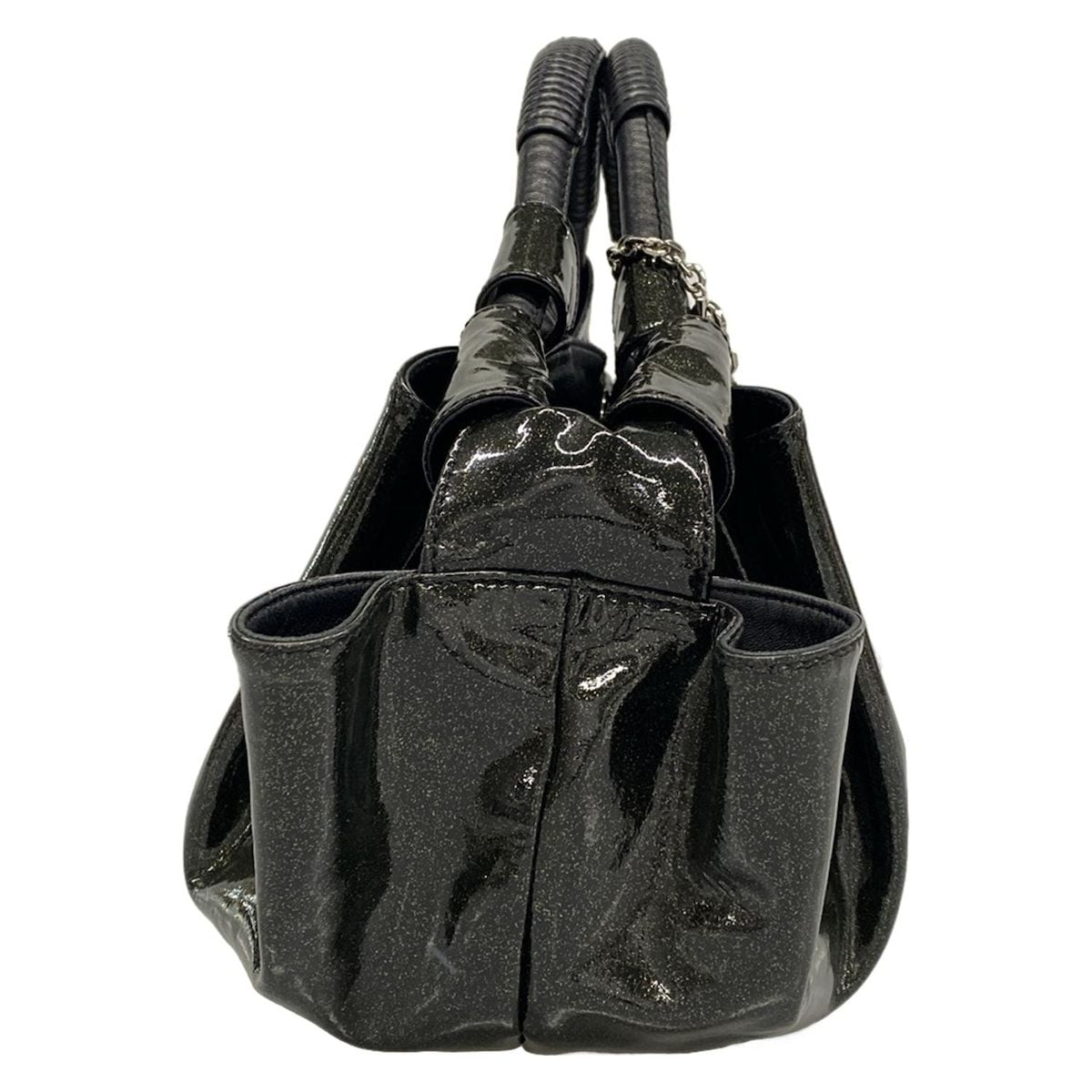 Loewe Handbag Nappa Aire Black Lame Leather — view 2