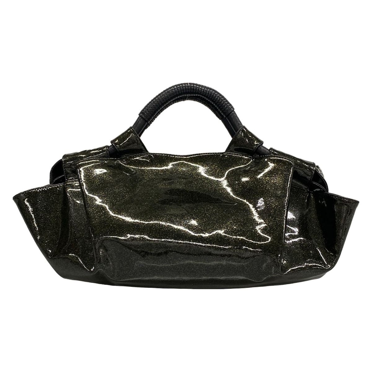 Loewe Handbag Nappa Aire Black Lame Leather — view 3
