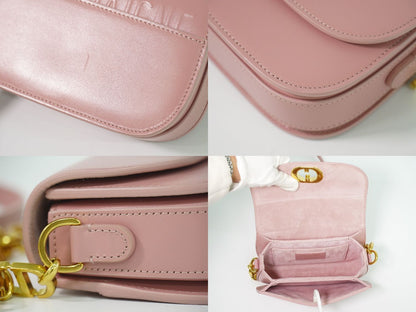Dior 30 Montane Avenue Shoulder Bag Pochette Leather Pink — view 7