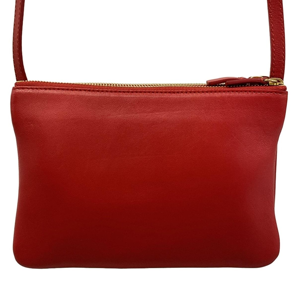 Celine Shoulder Bag Trio Red Leather — view 3