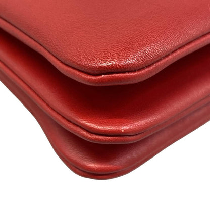 Celine Shoulder Bag Trio Red Leather — view 6