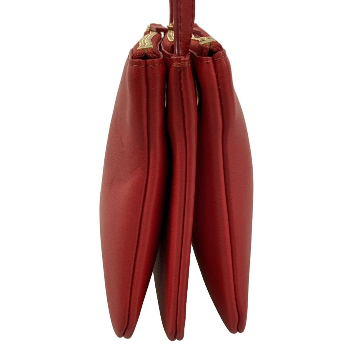 Celine Shoulder Bag Trio Red Leather — view 4