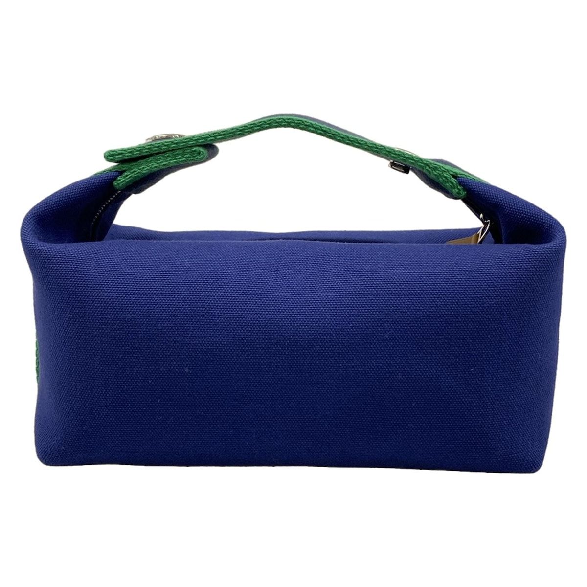 Hermes Handbag Brid-a-brac PM Blue Green Silver — view 3