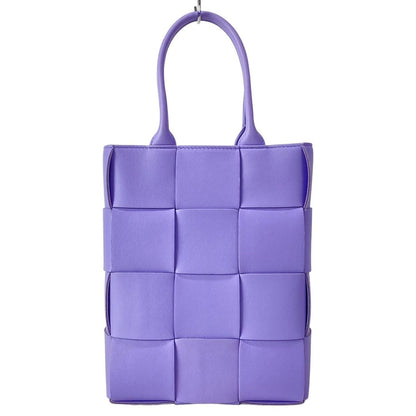 Bottega Veneta Tote Cassette Light Purple Leather — view 3